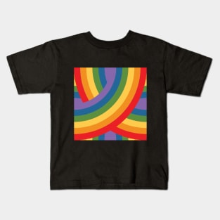 A Captivating Rainbow Kids T-Shirt